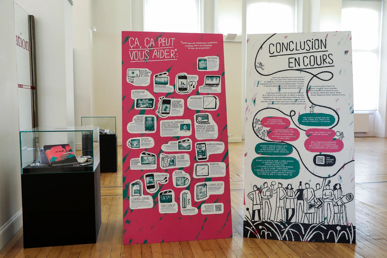 exposition Ça chauffe chez les scientifiques